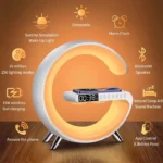 G63 Smart Light Sound Machine Fast Charging Alarm Clock