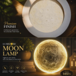 Moon wall lamp