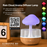 Cloud Rain Humidifier Lamp
